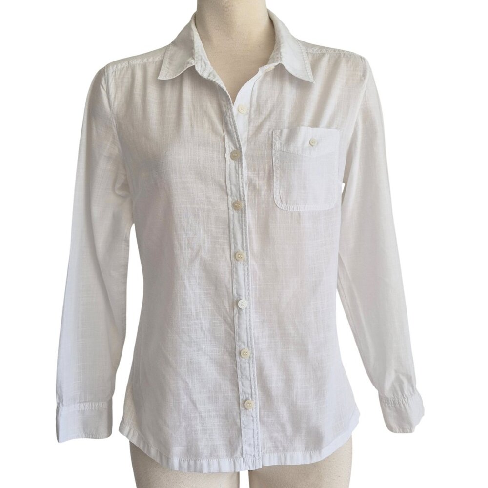 Caslon Classic Lightweight Slim Fit Cool Cotton Button Down Shirt XSP